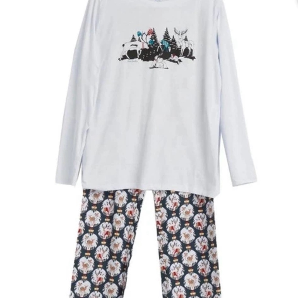 Vera Bradley Women’s Merry Mischief Ornaments Pajama Gift Set Sz L (12-14) NWT